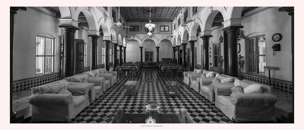 Chettinadu Mansion - An Authentic Heritage Palace Kānādukāttān Eksteriør billede